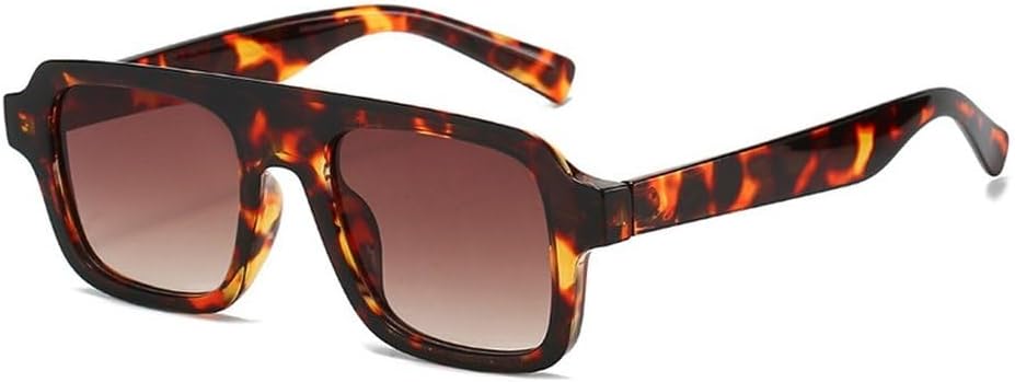 Мужские солнцезащитные очки в стиле ретро, квадратные, модные, прозрачные, красные, синие, с защитой от УФ-излучения UV400, женские солнцезащитные очки в стиле панк SKFGNX, Leopard Tea Gradient
Мужские солнцезащитные очки в стиле ретро, квадратные, модные, прозрачные, красные, синие, с защитой от УФ-излучения UV400, женские солнцезащитные очки в стиле панк SKFGNX, Leopard Tea Gradient