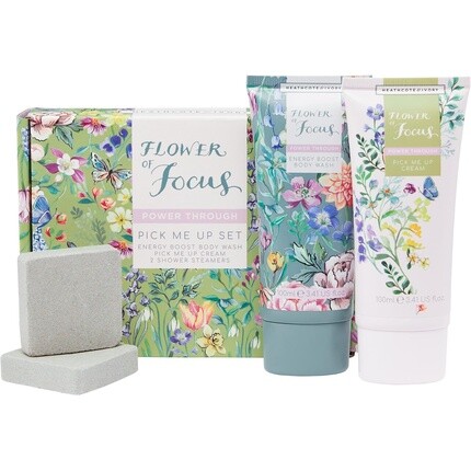 Heathcote & Ivory Flower Of Focus Подарочный набор Pick Me Up 100 мл Гель для душа 100 мл Универсальный насыщенный крем 2 х 30 г Парогенераторы для душа Не тестируется на животных Подходит для веганов
Heathcote & Ivory Flower Of Focus Подарочный набор Pick Me Up 100 мл Гель для душа 100 мл Универсальный насыщенный крем 2 х 30 г Парогенераторы для душа Не тестируется на животных Подходит для веганов