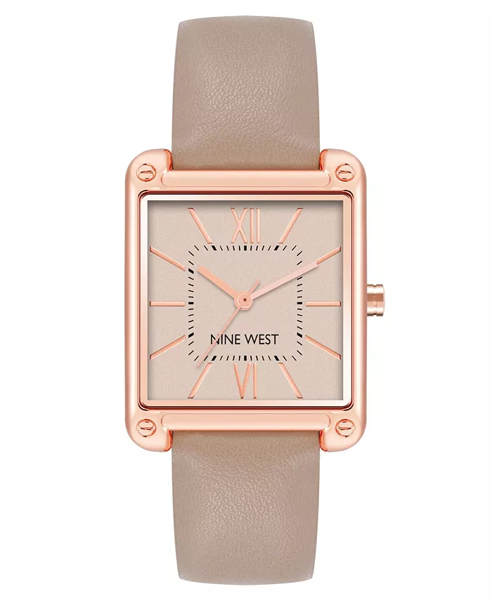 Женские часы Quartz Square с ремешком из искусственной кожи таупового цвета, 29 мм Nine West
Женские часы Quartz Square с ремешком из искусственной кожи таупового цвета, 29 мм Nine West