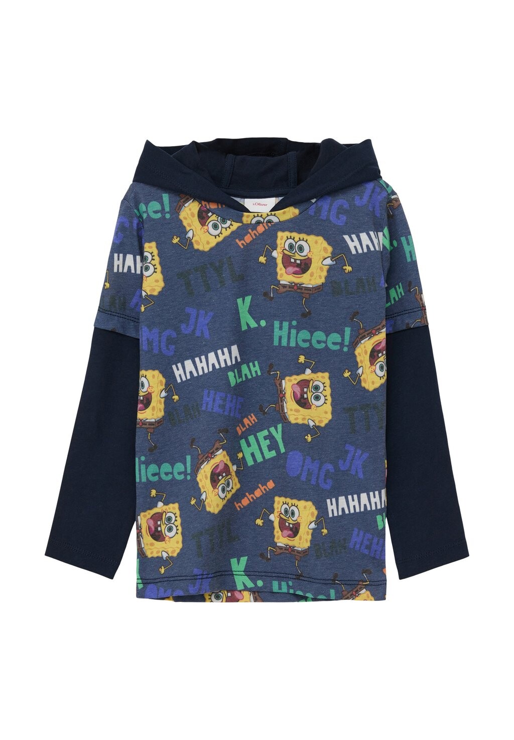 Толстовка KAPUZEN MIT LAYERING-DETAIL s.Oliver, цвет navy
Толстовка KAPUZEN MIT LAYERING-DETAIL s.Oliver, цвет navy