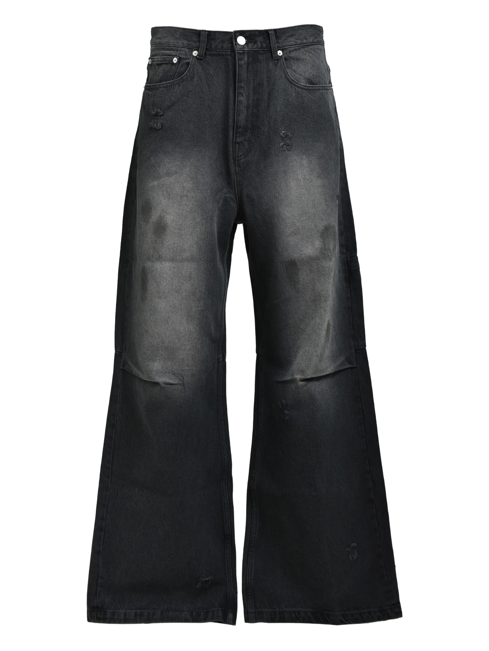 Потертый логотип-накладные джинсы Breath, серый
Потертый логотип-накладные джинсы Breath, серый