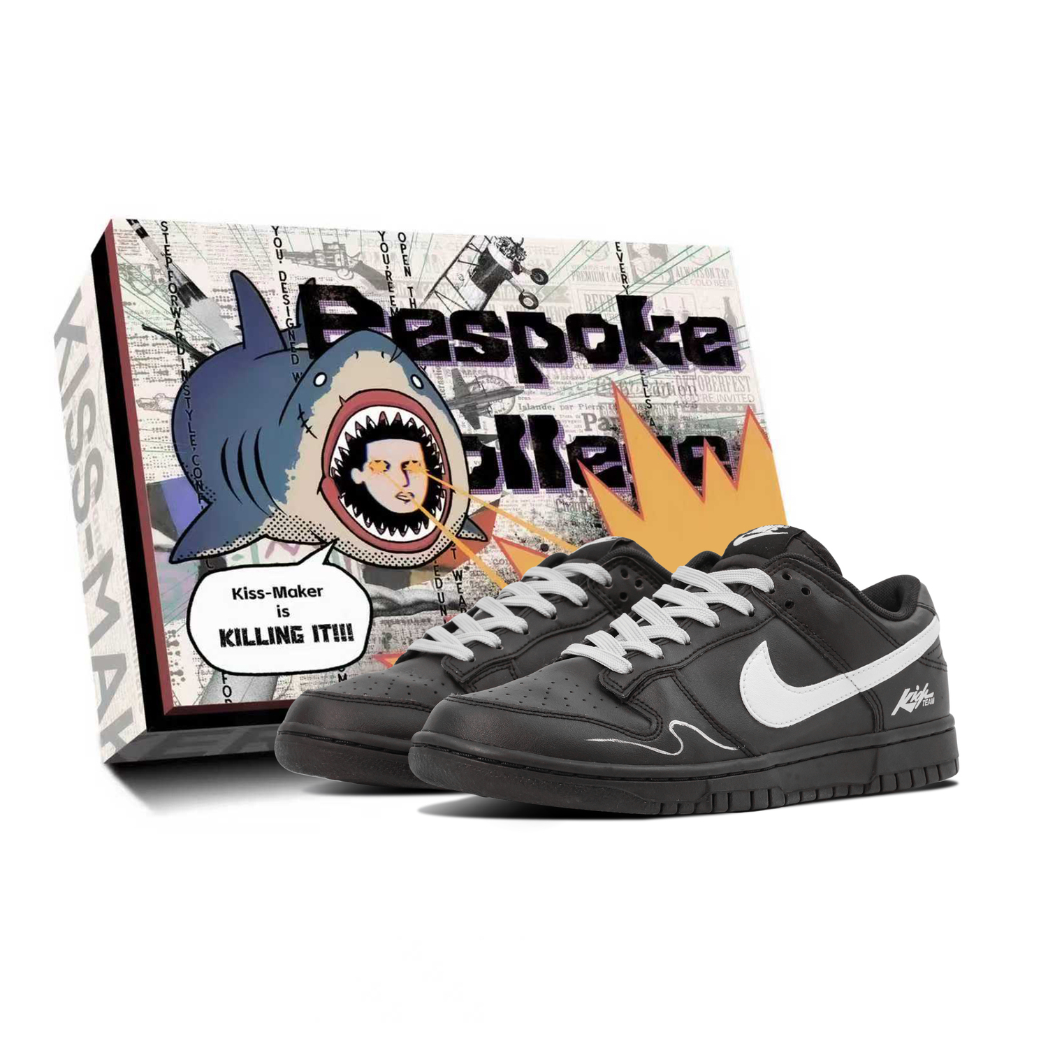 Nike Кроссовки для скейтбординга Dunk из синтетической кожи с термоизоляцией, низкие, унисекс, черный
Nike Кроссовки для скейтбординга Dunk из синтетической кожи с термоизоляцией, низкие, унисекс, черный