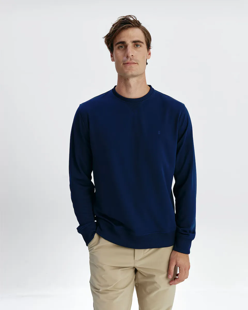 Мужской свитшот против глажков с круглым вырезом Sepiia, тёмно-синий
Мужской свитшот против глажков с круглым вырезом Sepiia, тёмно-синий