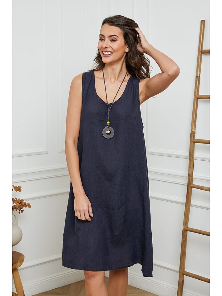 Длинное платье La Compagnie Du Lin Leinen, темно-синий
Длинное платье La Compagnie Du Lin Leinen, темно-синий