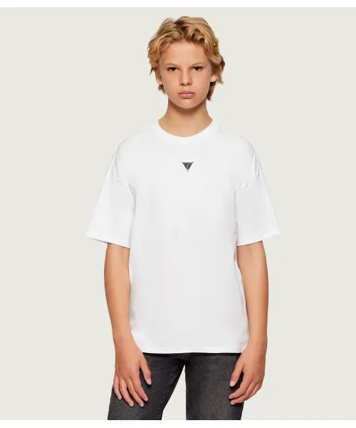 Тяжелая футболка Regular fit Guess, белый
Тяжелая футболка Regular fit Guess, белый