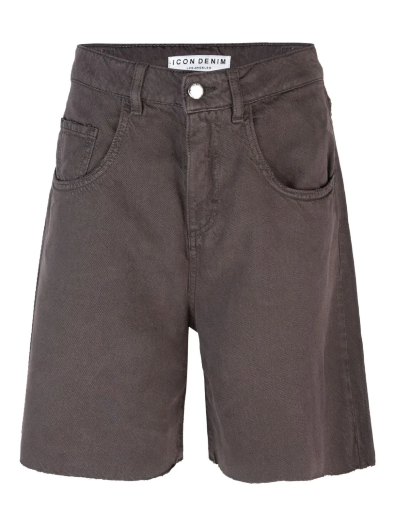 Хлопковые шорты ICON DENIM с необработанным краем, коричневый
Хлопковые шорты ICON DENIM с необработанным краем, коричневый