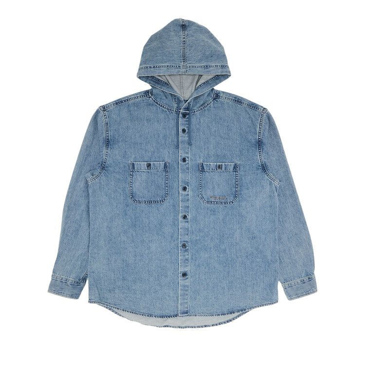 Рубашка Supreme Hooded Denim Shirt, Washed Indigo
Рубашка Supreme Hooded Denim Shirt, Washed Indigo