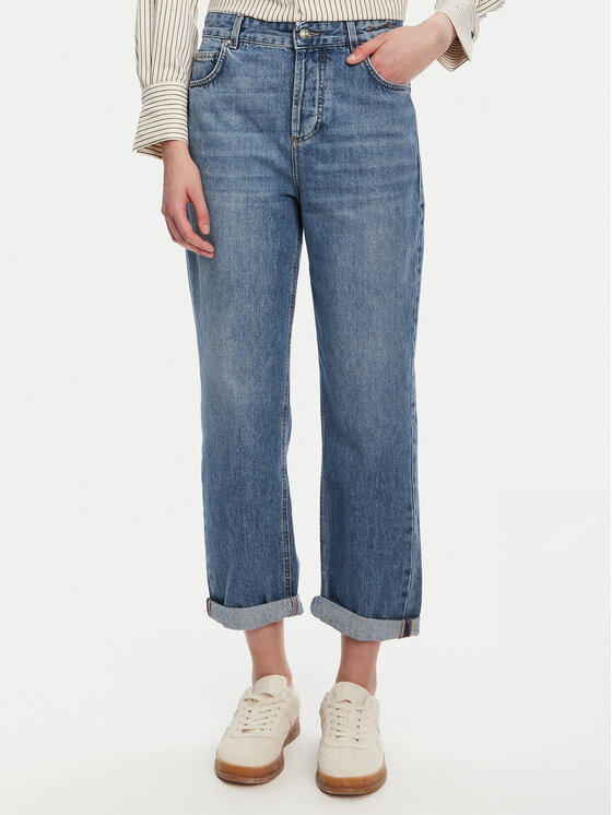 Джинсы loose fit Tomboy 2523186074 Marella, синий
Джинсы loose fit Tomboy 2523186074 Marella, синий