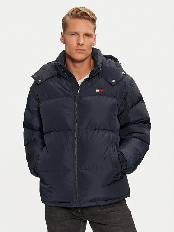 Пуховик свободного кроя Tommy Jeans, синий
Пуховик свободного кроя Tommy Jeans, синий