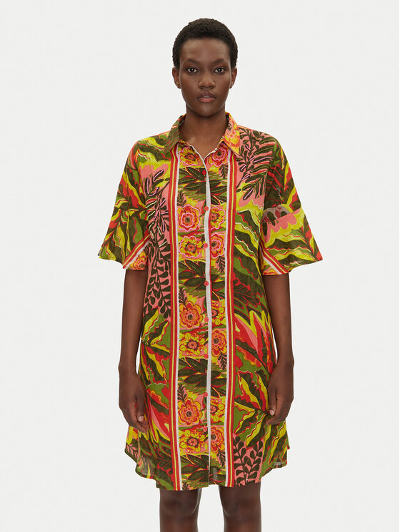 Свободный крой платья-рубашки IC25-102 Iconique, мультиколор
Свободный крой платья-рубашки IC25-102 Iconique, мультиколор