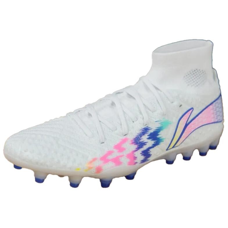 Футбольные бутсы мужские высокие белые, фиолетовые, розовые, синие Li-Ning 1990
Футбольные бутсы мужские высокие белые, фиолетовые, розовые, синие Li-Ning 1990