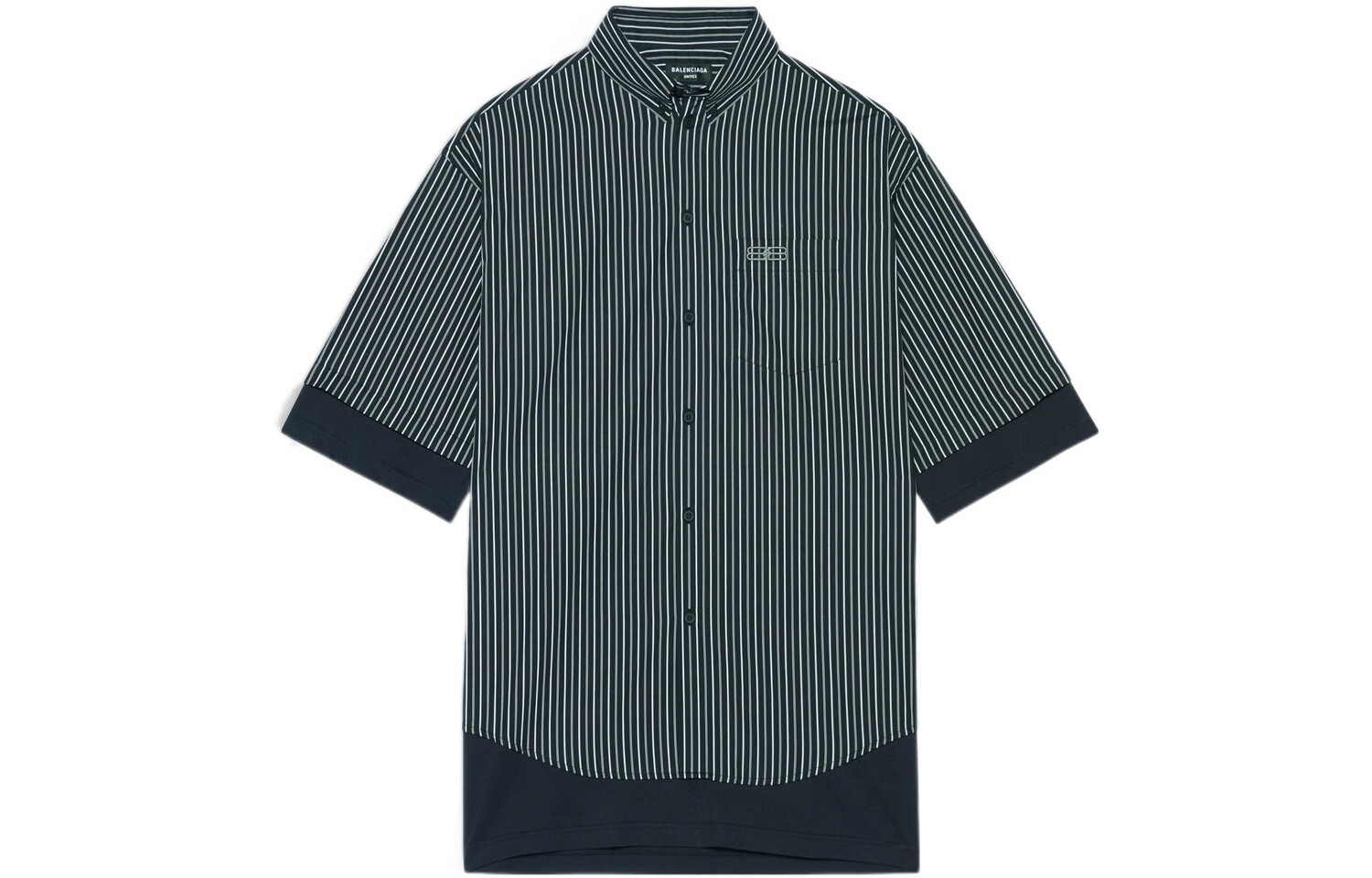 Рубашка мужская Balenciaga в полоску, черный
Рубашка мужская Balenciaga в полоску, черный