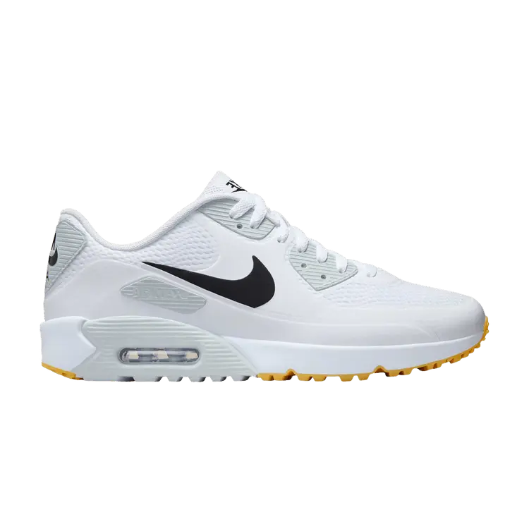 Бутсы Nike Air Max 90 Golf 'White Black Gum', белый
Бутсы Nike Air Max 90 Golf 'White Black Gum', белый