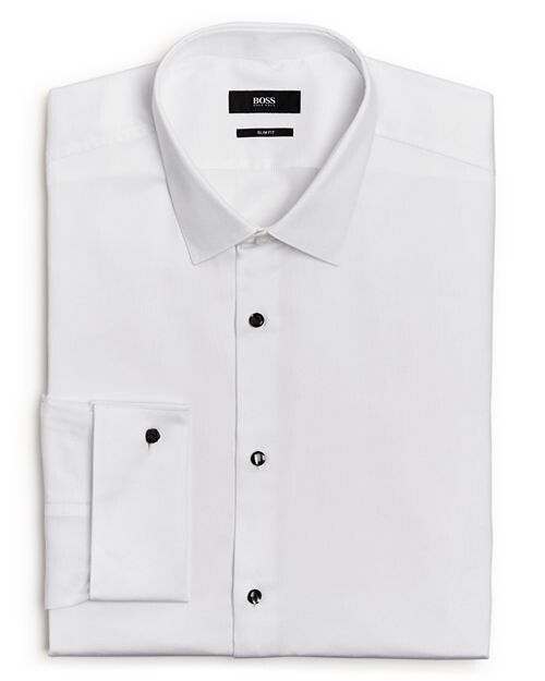 Рубашка под смокинг узкого кроя Jasper Pique BOSS, цвет White
Рубашка под смокинг узкого кроя Jasper Pique BOSS, цвет White