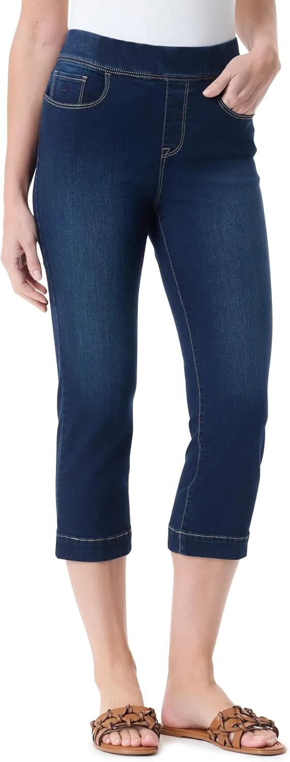 Gloria Vanderbilt Women's Amanda Pull on Capri Standard
Gloria Vanderbilt Women's Amanda Pull on Capri Standard