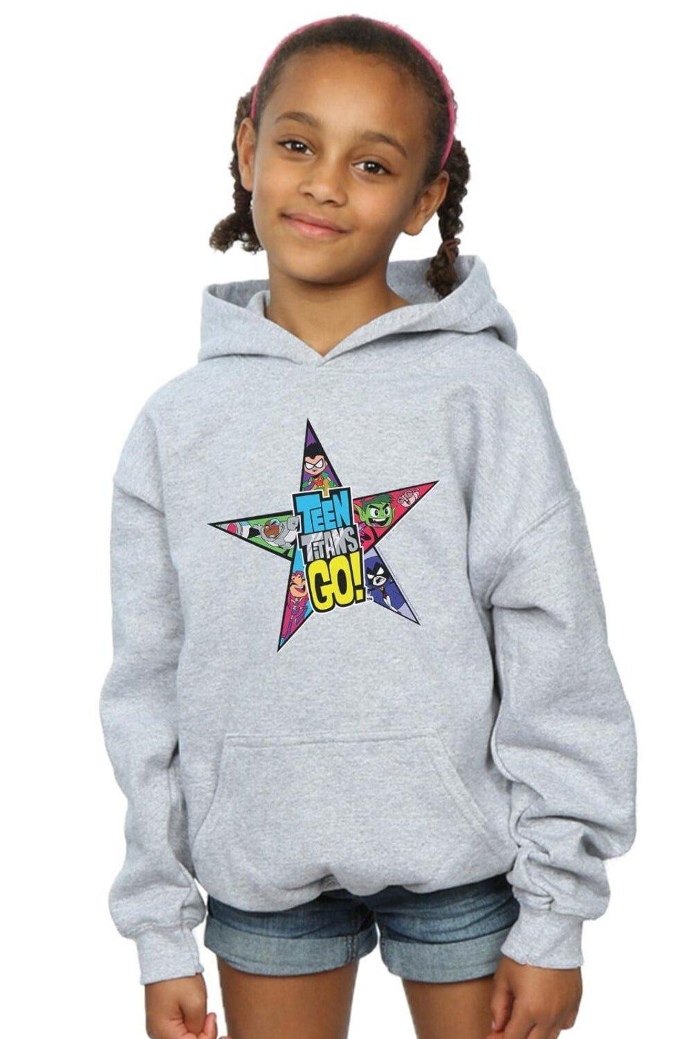 Толстовка с логотипом Teen Titans Go Star DC Comics, серый
Толстовка с логотипом Teen Titans Go Star DC Comics, серый