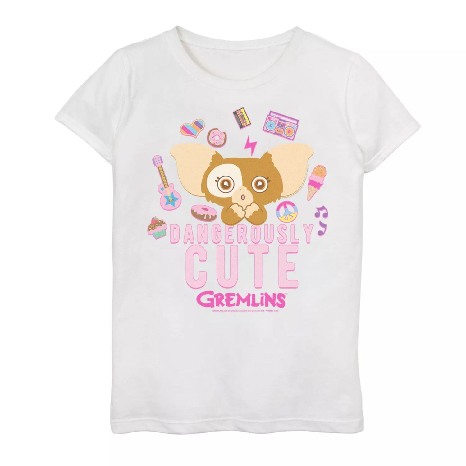 Футболка с опасными и милыми закусками для девочек 7–16 лет «Гремлины» Licensed Character, белый
Футболка с опасными и милыми закусками для девочек 7–16 лет «Гремлины» Licensed Character, белый