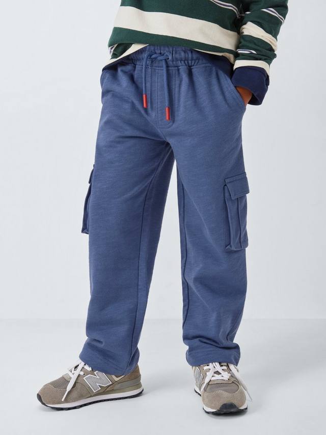 Детские джерси карго джоггеры с широкими штанинами John Lewis, Blue
Детские джерси карго джоггеры с широкими штанинами John Lewis, Blue