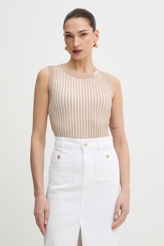 Топ Liu Jo, бежевый
Топ Liu Jo, бежевый