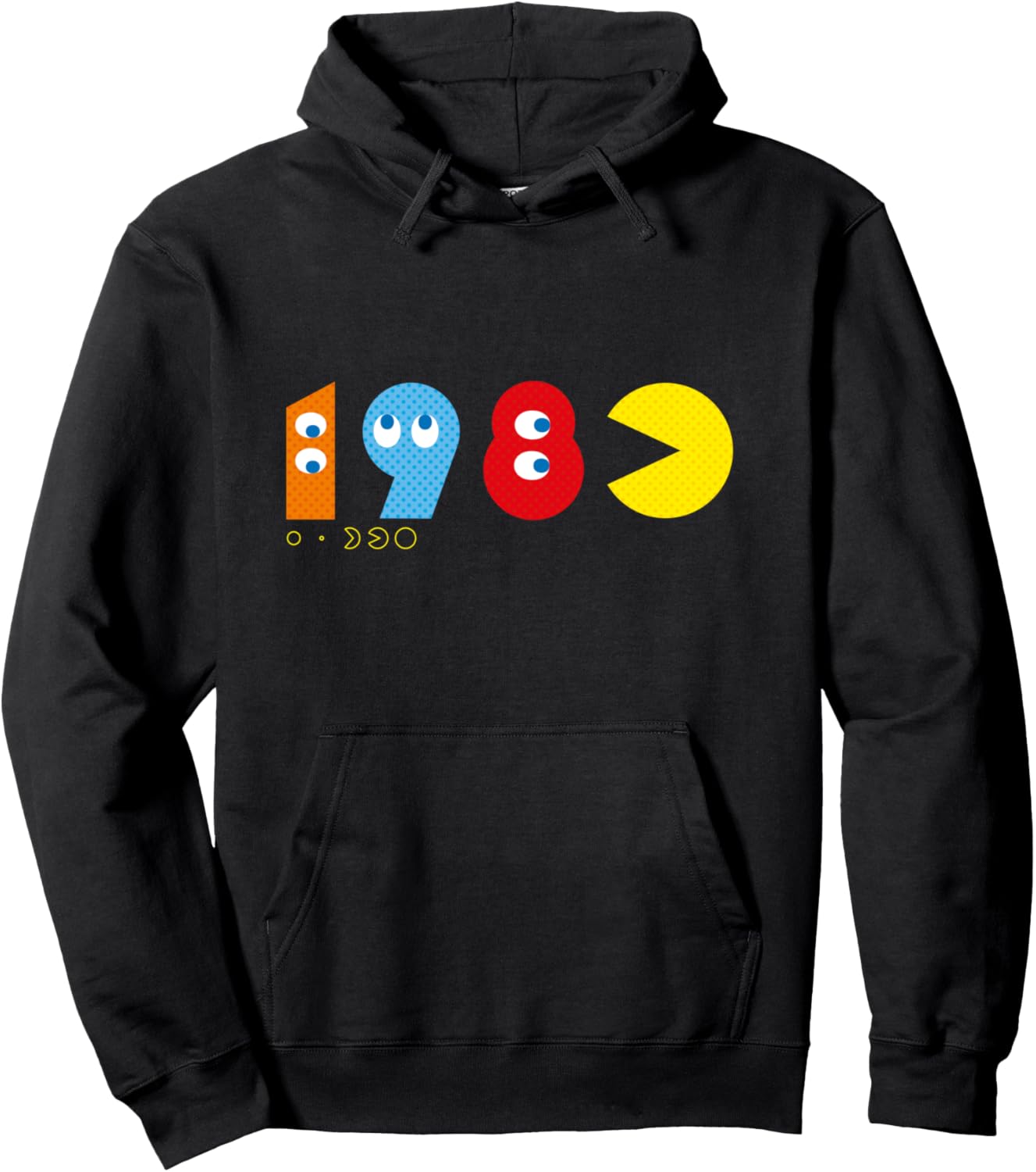 Толстовка с капюшоном Pac-Man, черный
Толстовка с капюшоном Pac-Man, черный
