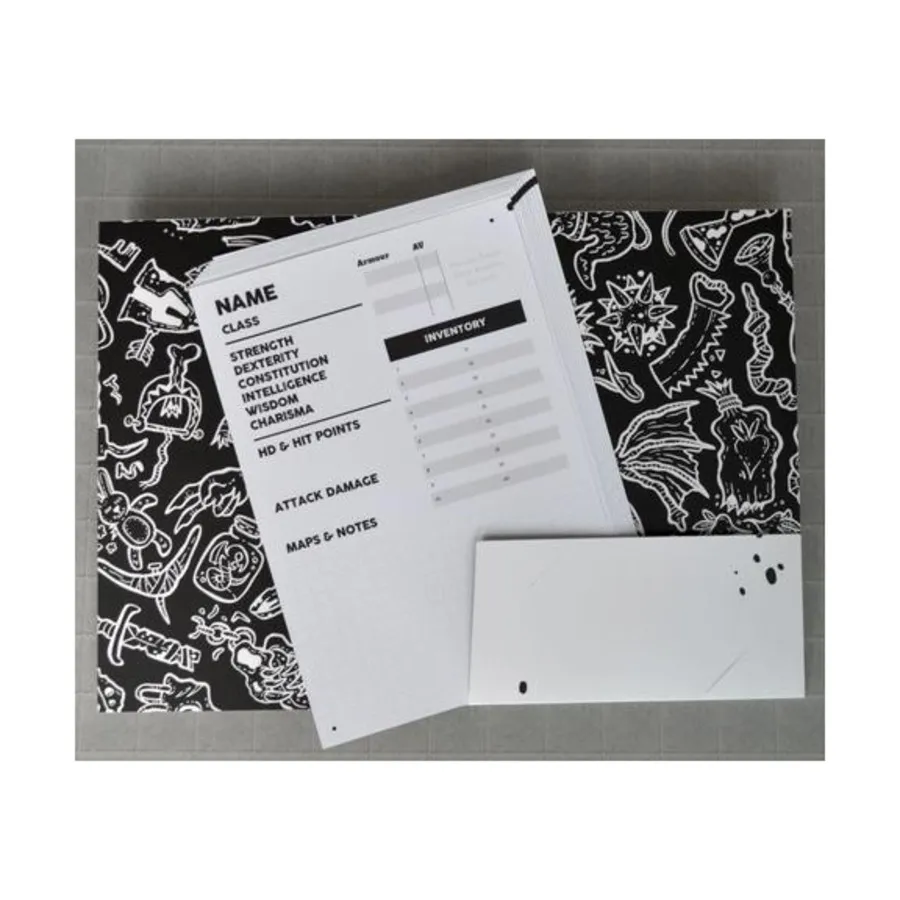 Листы персонажей (2-е издание), Black Hack
Листы персонажей (2-е издание), Black Hack