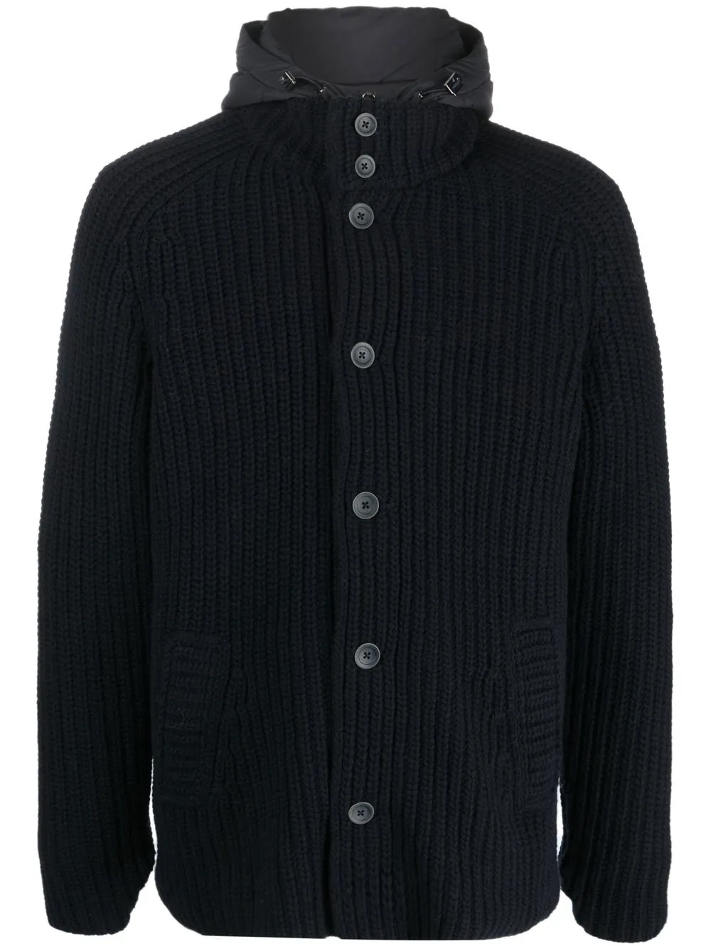 Куртка с дутым капюшоном Herno, синий
Куртка с дутым капюшоном Herno, синий