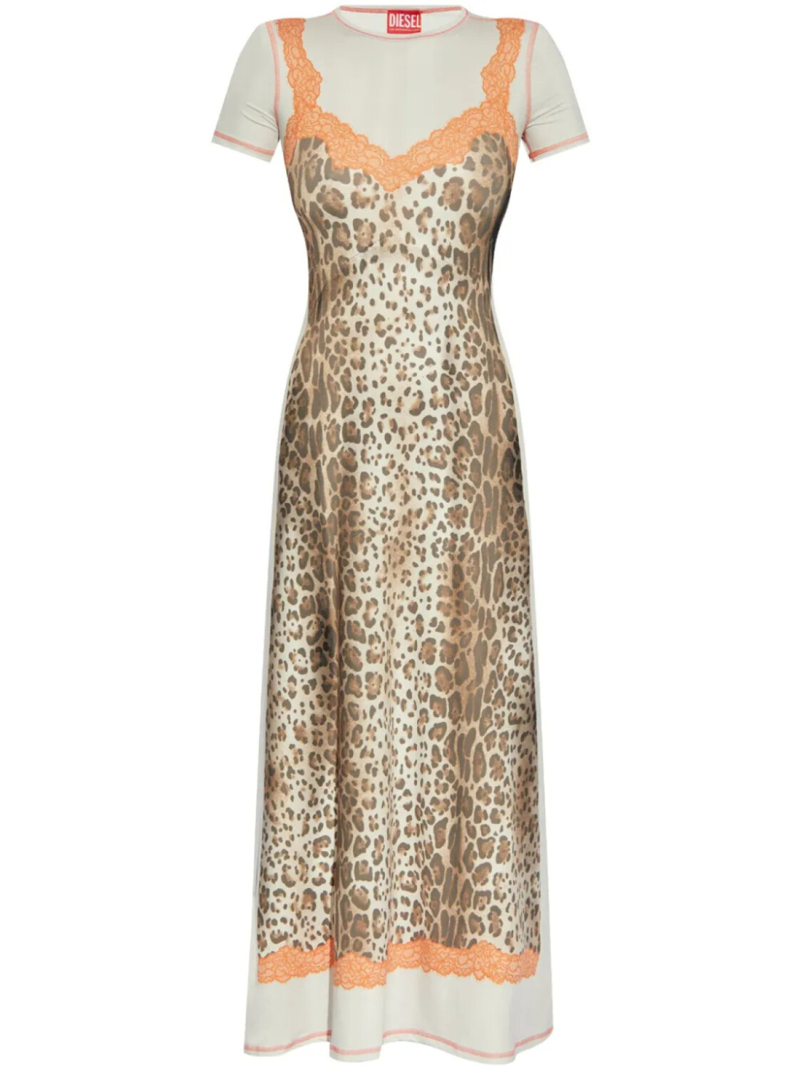 Платье миди Diesel D-ile, нейтральный 
Платье миди Diesel D-ile, нейтральный