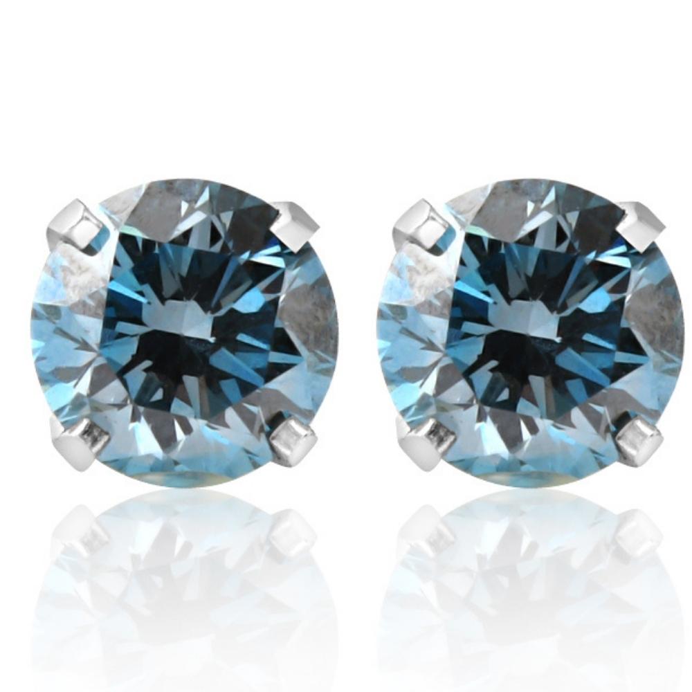 1 1/10-каратные синие бриллиантовые серьги-гвоздики из 14-каратного белого золота, выращенные в лаборатории Pompeii2, 14K White Gold
1 1/10-каратные синие бриллиантовые серьги-гвоздики из 14-каратного белого золота, выращенные в лаборатории Pompeii2, 14K White Gold