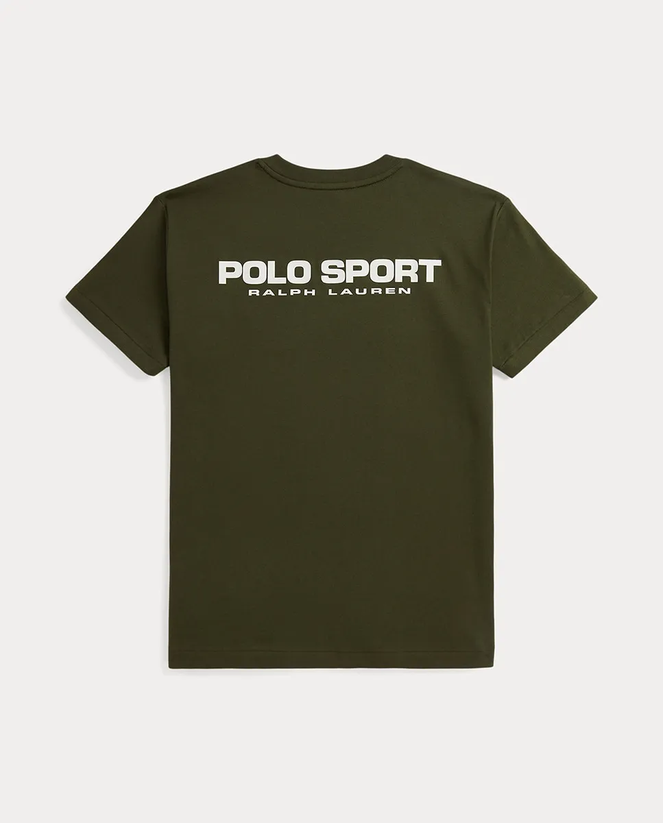 Унисекс футболка из хлопкового трикотажа Polo Sport Polo Ralph Lauren, темно-зеленый
Унисекс футболка из хлопкового трикотажа Polo Sport Polo Ralph Lauren, темно-зеленый