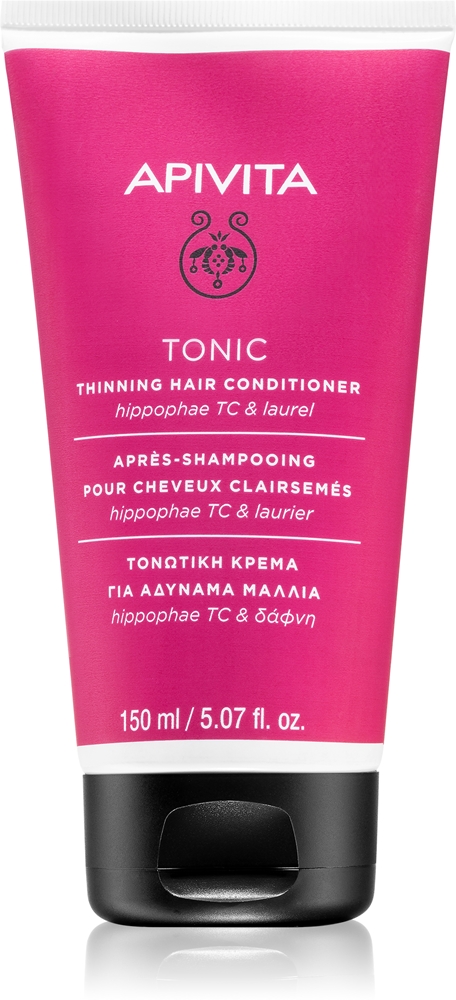 Тонизирующий кондиционер для тонких или редеющих волос Apivita, 150 мл
Тонизирующий кондиционер для тонких или редеющих волос Apivita, 150 мл