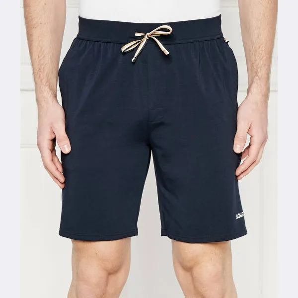 Уникальные пижамные шорты стандартного кроя Boss, синий
Уникальные пижамные шорты стандартного кроя Boss, синий