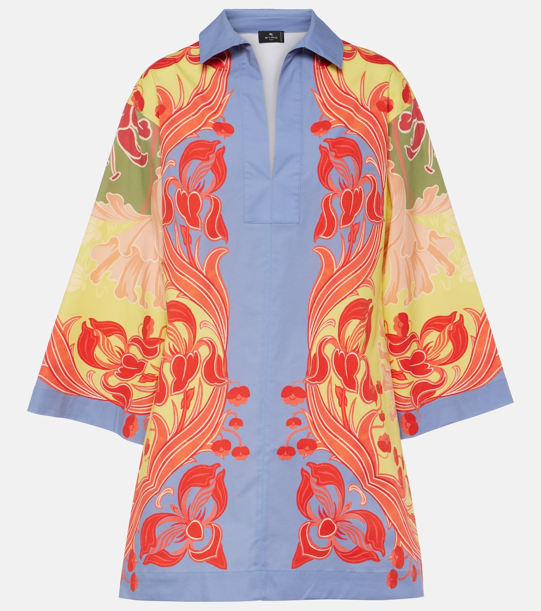 Рубашка из хлопковой смеси с принтом Etro, Print On Yellow Base
Рубашка из хлопковой смеси с принтом Etro, Print On Yellow Base