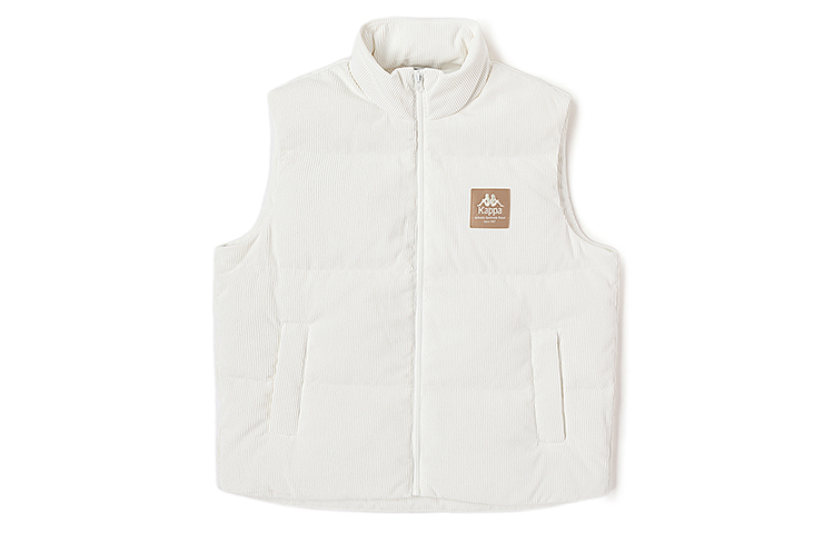 Пуховый жилет унисекс средней толщины Kappa, korean белый-012
Пуховый жилет унисекс средней толщины Kappa, korean белый-012