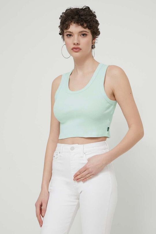 Хлопковый топ Vans, зеленый
Хлопковый топ Vans, зеленый