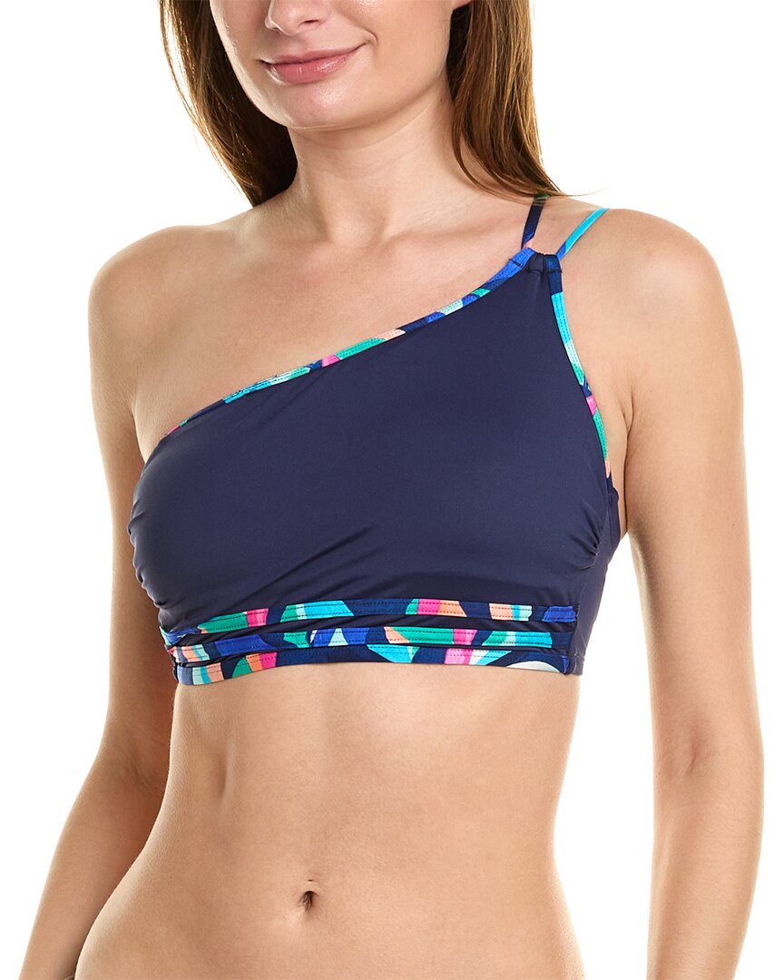 La Blanca Одностороннее плечо Цельный купальник, мультиколор
La Blanca Одностороннее плечо Цельный купальник, мультиколор