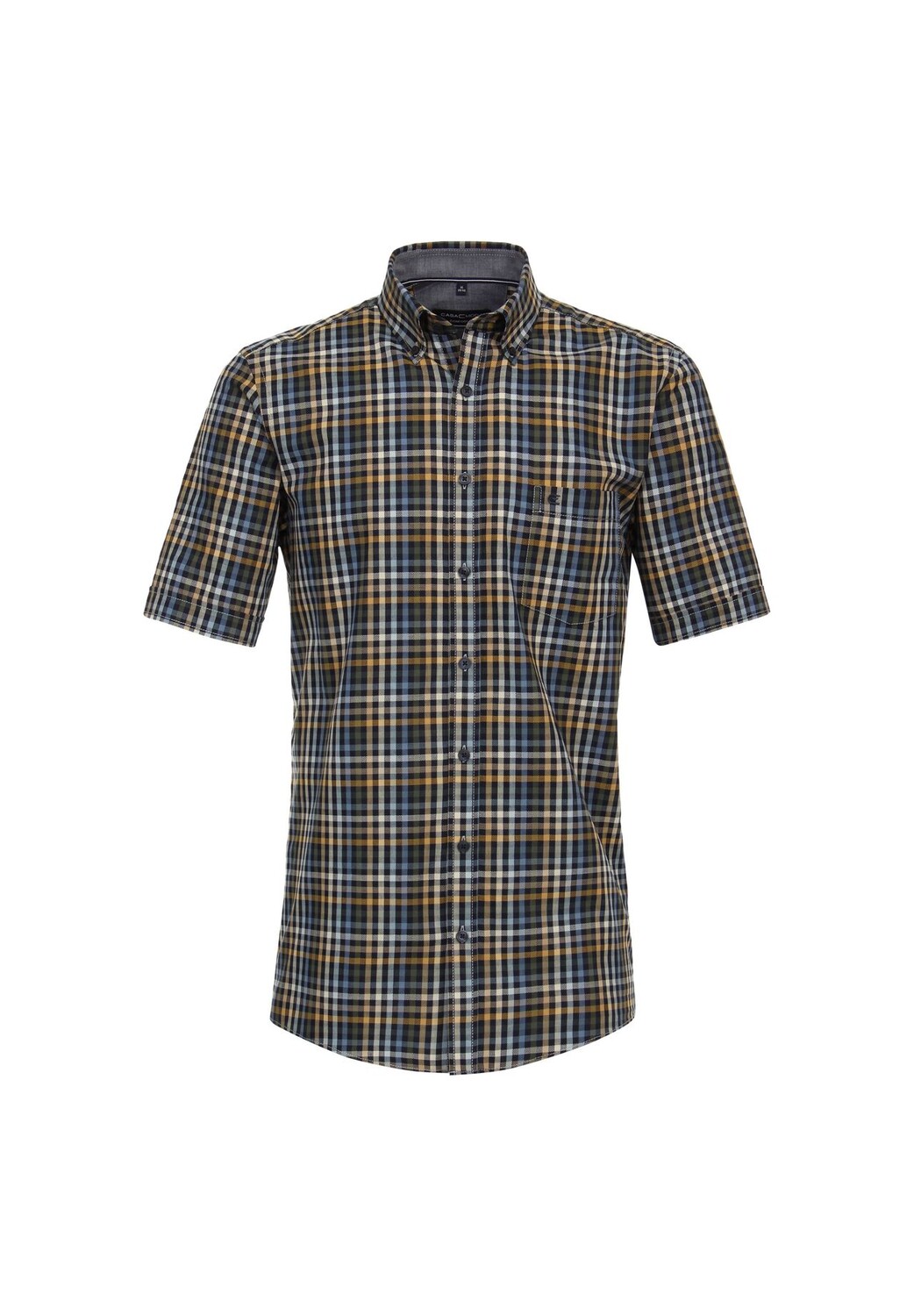 Мужская повседневная рубашка в клетку с короткими рукавами, удобная посадка CASAMODA, цвет Hellbraun
Мужская повседневная рубашка в клетку с короткими рукавами, удобная посадка CASAMODA, цвет Hellbraun