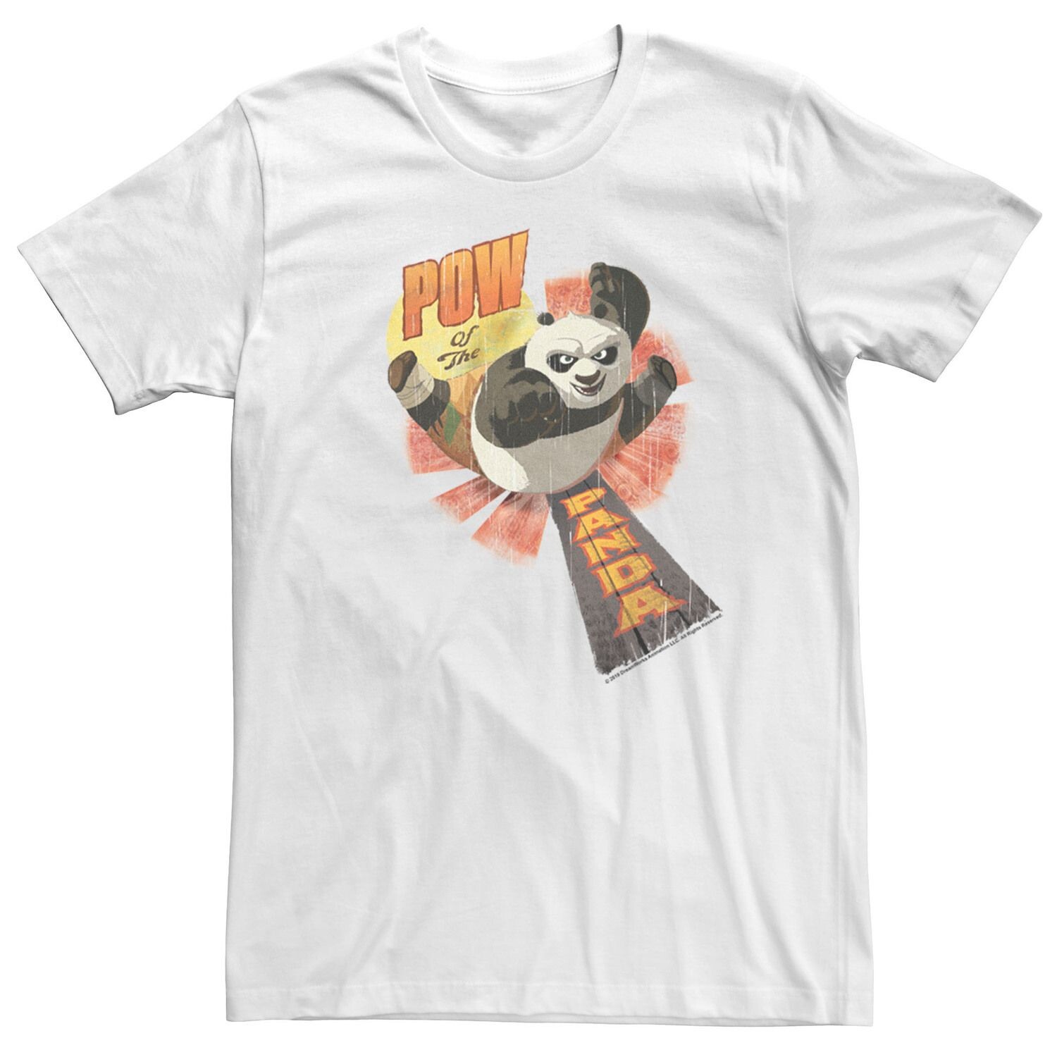 Мужская футболка Kung Fu Panda Pow Of The Panda Action Pose Portrait Tee Licensed Character 
Мужская футболка Kung Fu Panda Pow Of The Panda Action Pose Portrait Tee Licensed Character