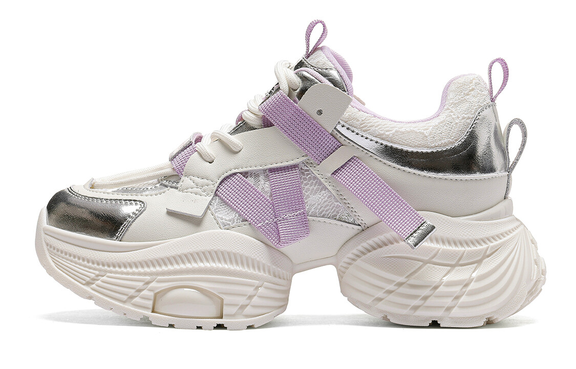 Кроссовки C°BANNER Chunky Sneakers Women's Low-top Sail/Coconut Milk/Platinum Violet, белый/фиолетовый
Кроссовки C°BANNER Chunky Sneakers Women's Low-top Sail/Coconut Milk/Platinum Violet, белый/фиолетовый