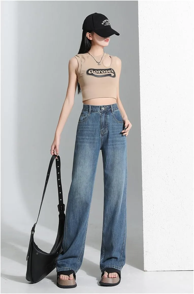 Женские джинсы Curvy High Waisted Casual Baggy Wide Leg Loose Microelastic Cropped heyheyshine
Женские джинсы Curvy High Waisted Casual Baggy Wide Leg Loose Microelastic Cropped heyheyshine