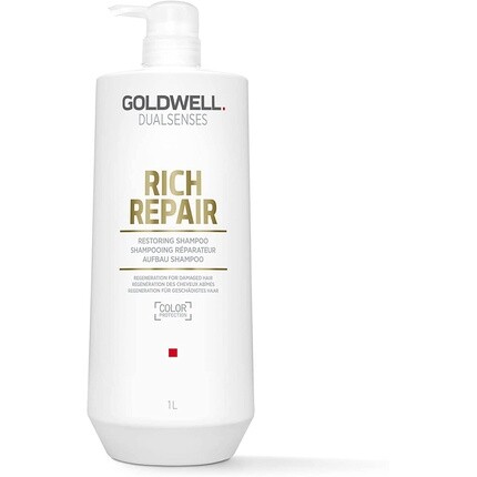 Dualsenses Rich Repair Восстанавливающий шампунь 1л, Goldwell
Dualsenses Rich Repair Восстанавливающий шампунь 1л, Goldwell