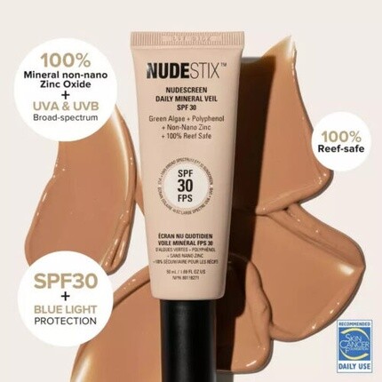 NudeStix Nudescreen Daily Mineral Veil SPF 30 Выберите свой оттенок
NudeStix Nudescreen Daily Mineral Veil SPF 30 Выберите свой оттенок