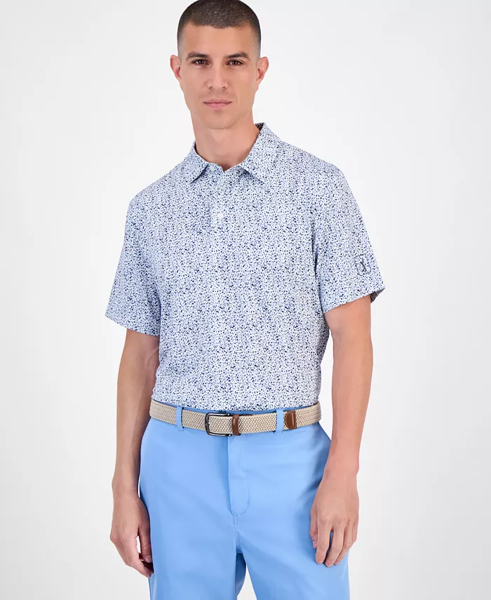 Мужская поло с микро-цветочным принтом Pga Tour, белый
Мужская поло с микро-цветочным принтом Pga Tour, белый