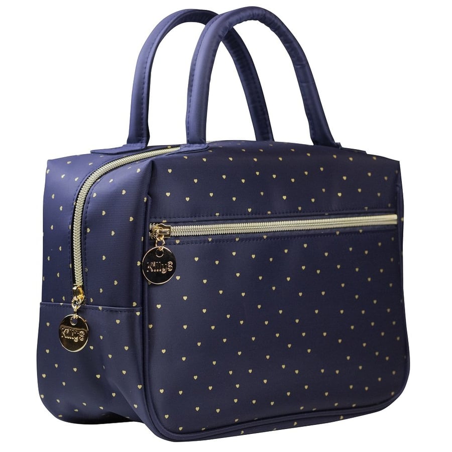 Косметичка KillyS Golden Heart с ручкой
Косметичка KillyS Golden Heart с ручкой