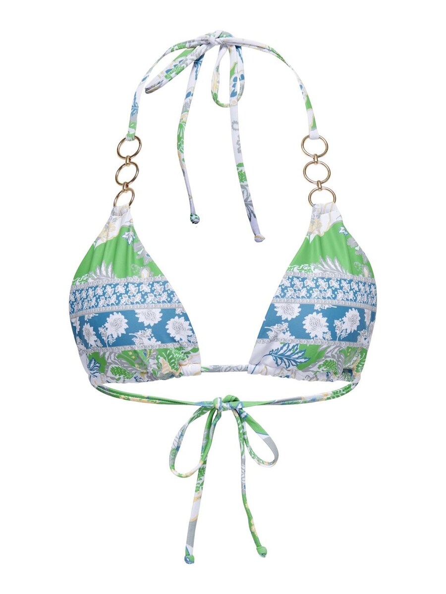 Треугольный бикини-топ ONLY Rio, белый
Треугольный бикини-топ ONLY Rio, белый