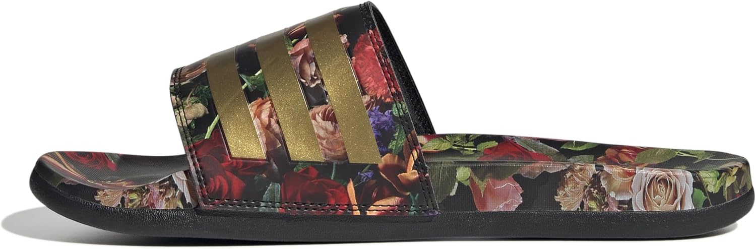 Шлепанцы adidas Adilette Comfort (унисекс), черный/золотой
Шлепанцы adidas Adilette Comfort (унисекс), черный/золотой