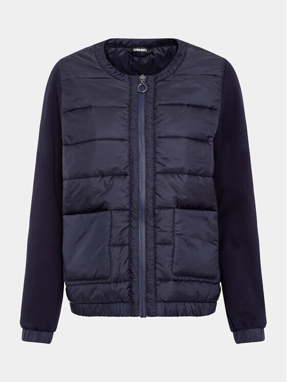 Бомбер стандартного кроя Olsen, синий
Бомбер стандартного кроя Olsen, синий