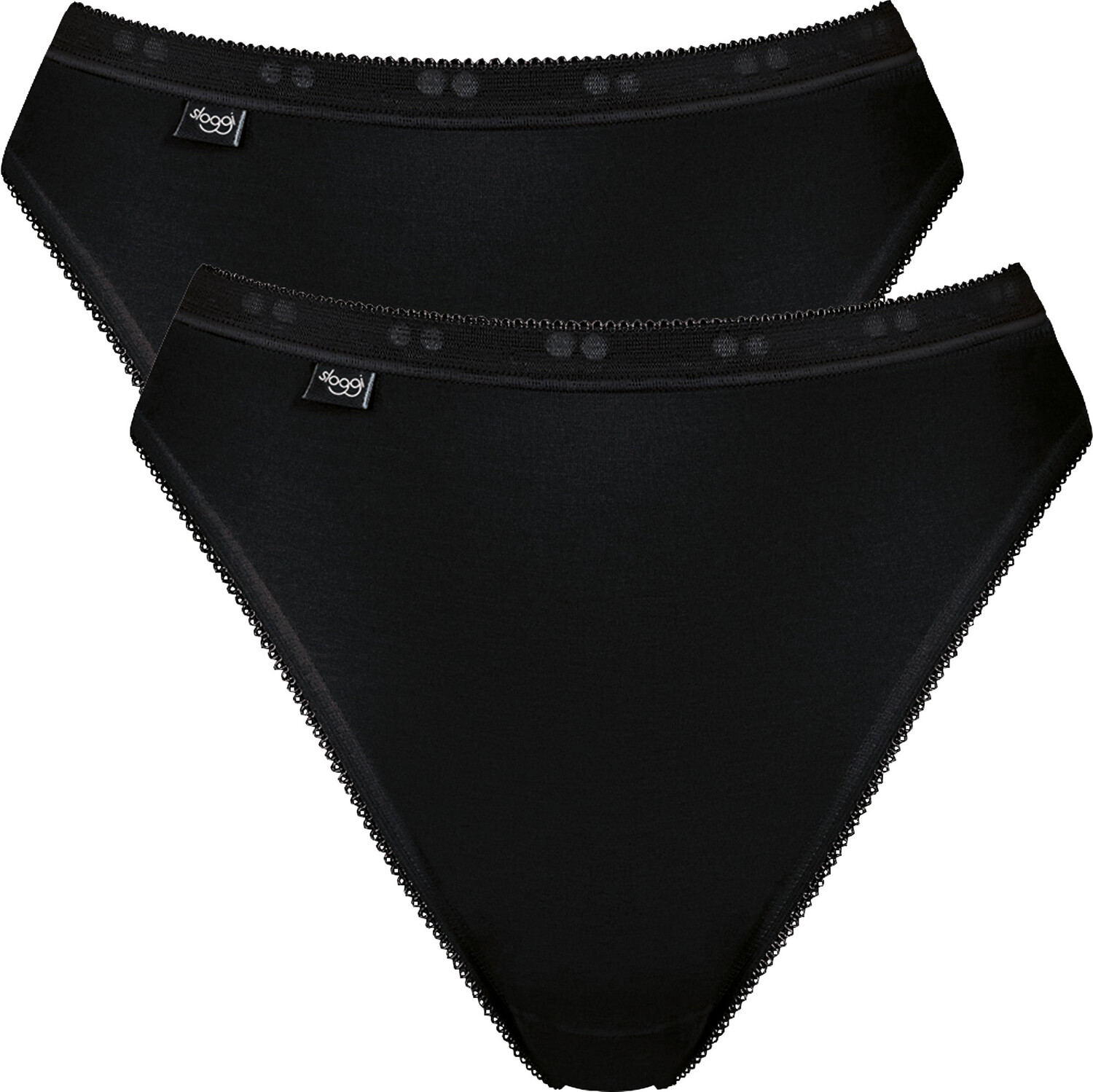 Трусы Sloggi 2er Pack Basic+, черный
Трусы Sloggi 2er Pack Basic+, черный