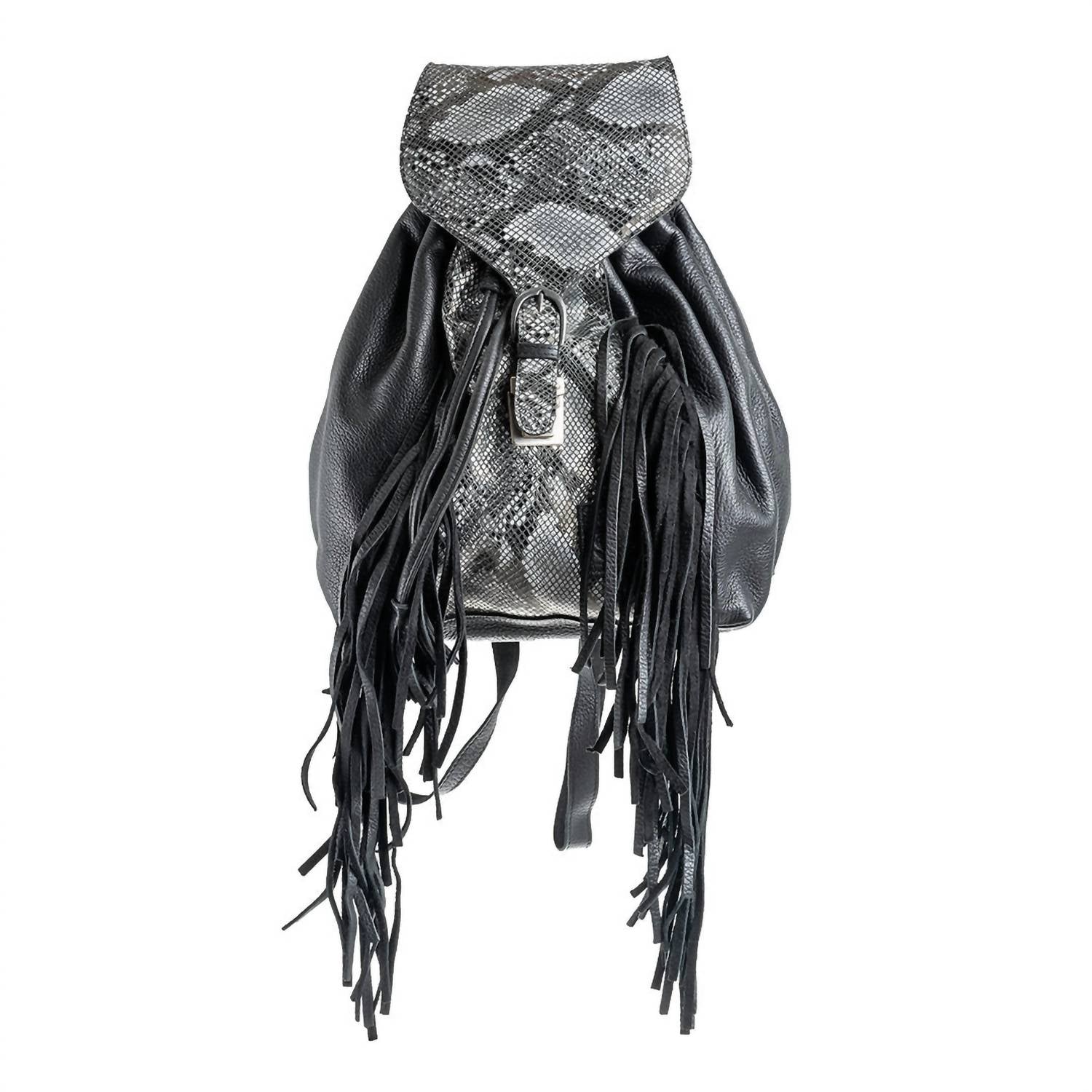 Женский рюкзак Santana из кожи питона черного цвета STS Ranchwear
Женский рюкзак Santana из кожи питона черного цвета STS Ranchwear