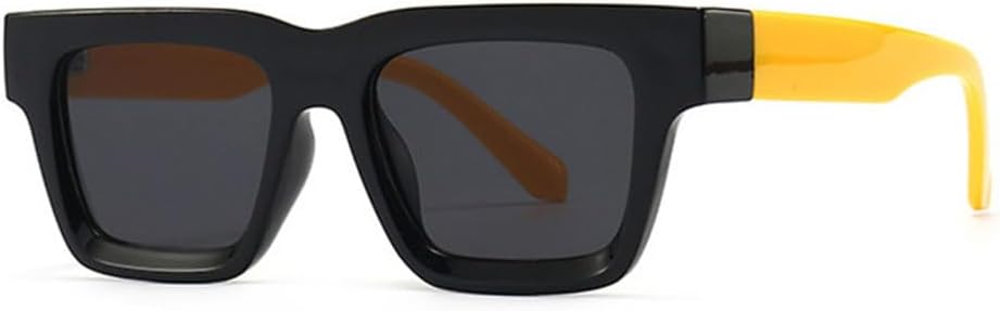 Разноцветные солнцезащитные очки для женщин в стиле ретро, солнцезащитные очки UV400 для мужчин, солнцезащитные очки с градиентным покрытием LANGSER, Black Yellow Gray
Разноцветные солнцезащитные очки для женщин в стиле ретро, солнцезащитные очки UV400 для мужчин, солнцезащитные очки с градиентным покрытием LANGSER, Black Yellow Gray