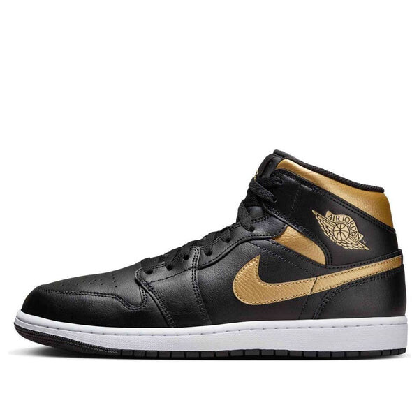 Кроссовки 1 mid 'black metallic gold' Air Jordan, черный
Кроссовки 1 mid 'black metallic gold' Air Jordan, черный